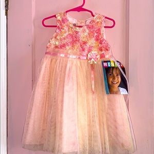 Floral baby dress formal wear